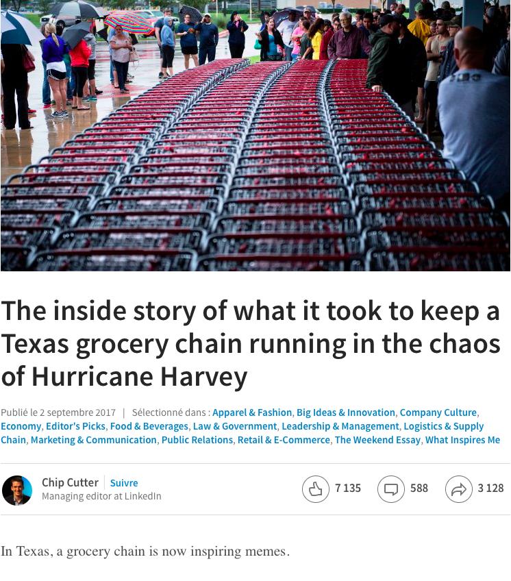 US: The inside <b>story</b> of what it took to keep a <b>Texas</b> grocery chain ...